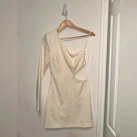 ASTR‎ The Label Lavinia Dress in Off White Sz S - Picture 4 of 8